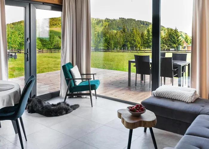 Ferienhaus Z Widokiem Na Sowe Sierpnica