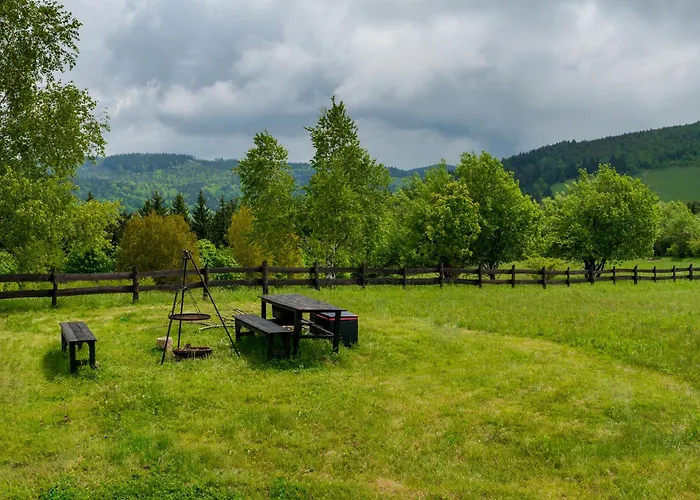 Z Widokiem Na Sowe Ferienhaus Sierpnica